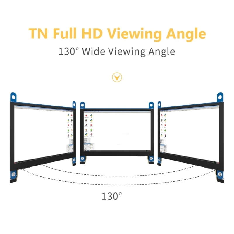 5 ��ġ H-D IPS LCD ����� Raspberry Pi 4B/3B +/A +/B/2B Dropship �� HDMI ȣȯ �Է�