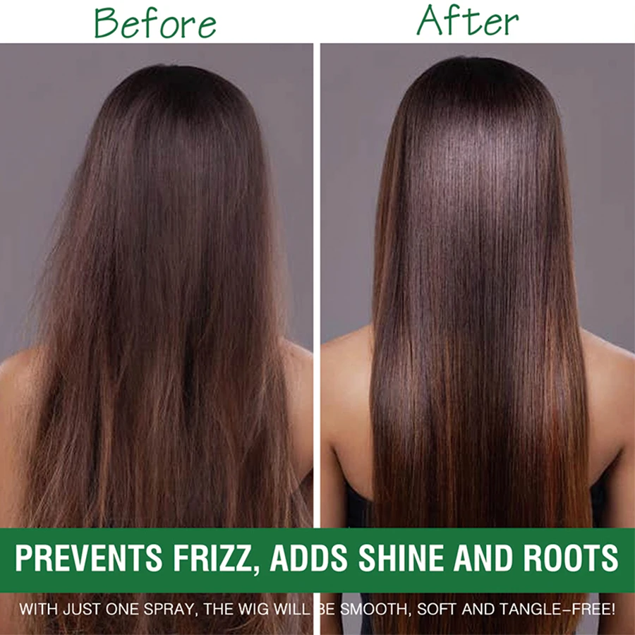 GOIPLE 100ml 2 In 1 Professional Wig Milk Spray Leave In Conditioner Heat Protection Mist