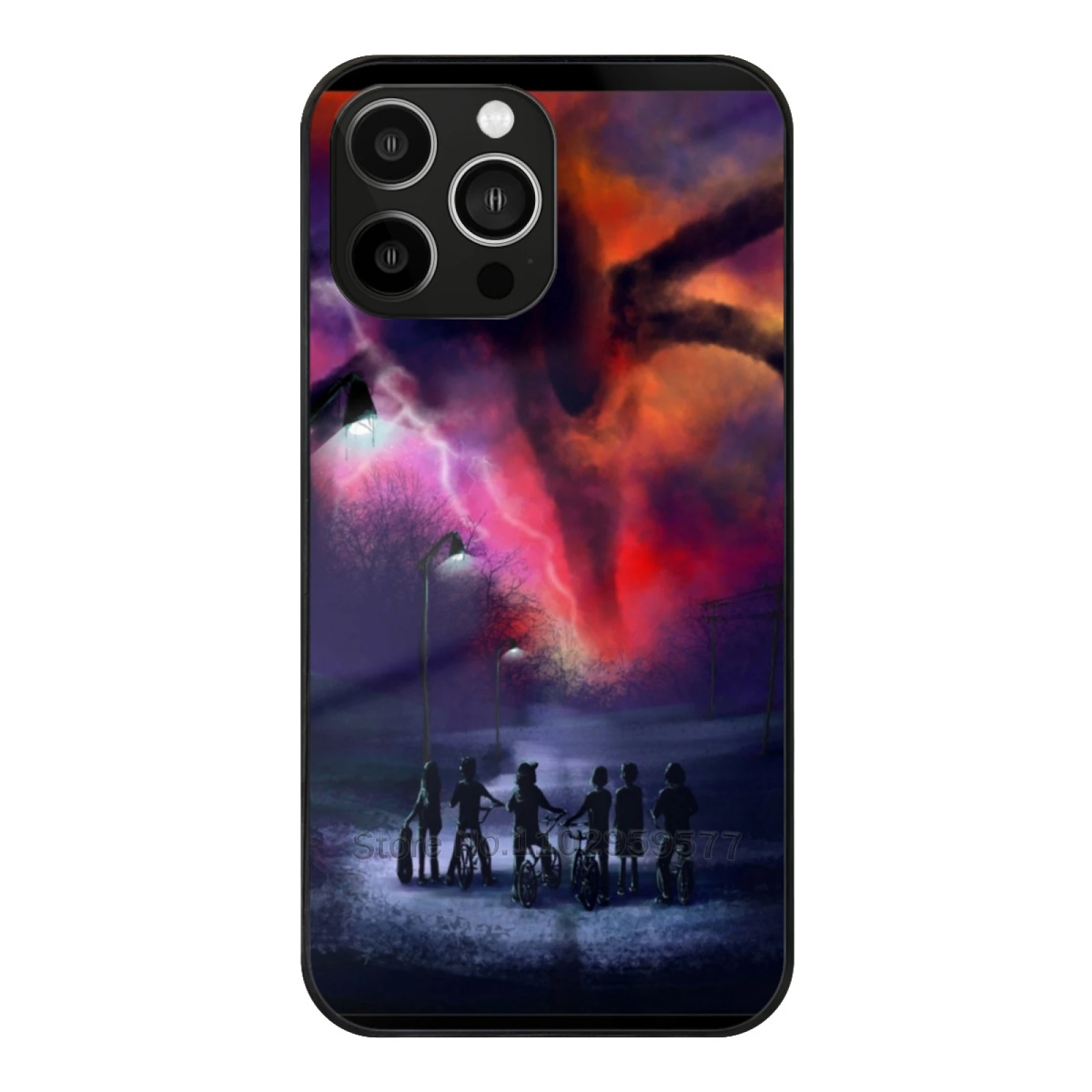 

Mind Flayer Tempered Glass Shell For Iphone 13 14 12 11 15 Pro Max Mini 8 7 X Xr Xs Plus Phone Case Mind Flayer 11 Mike Wheeler