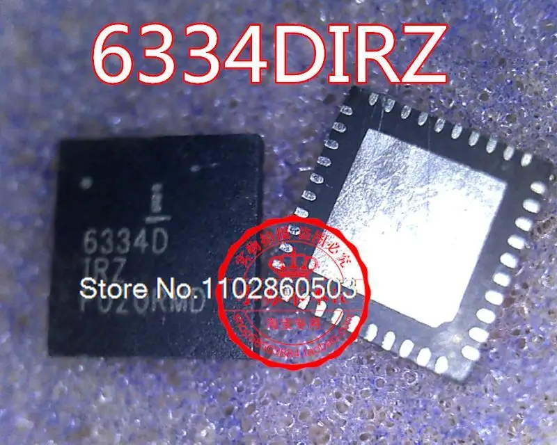 

10 шт./партия ISL6334AIRZ 6334AIRZ ISL6334DIRZ 6334DIRZ