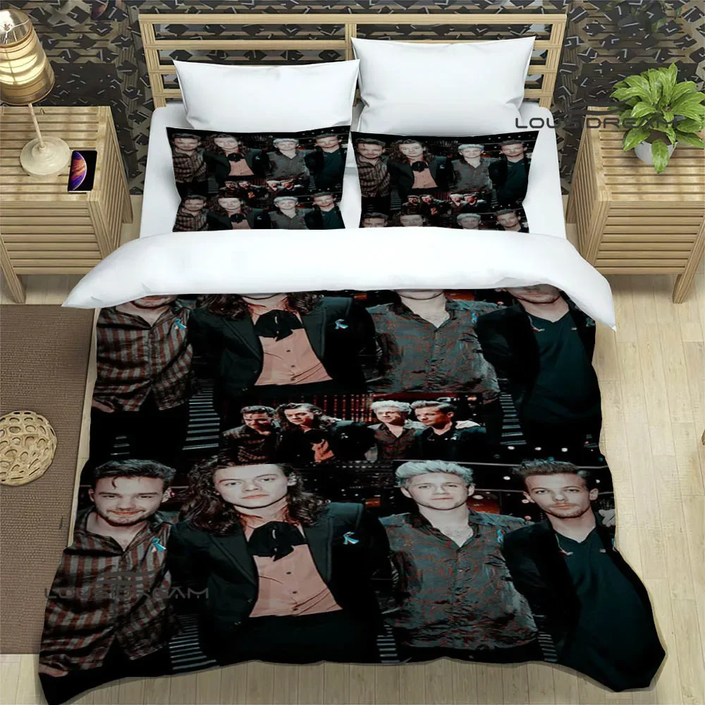 3D O-ONE band Direction Bedding Sets exquisite bed supplies set duvet cover bed comforter set bedding set luxury birthday gift 4