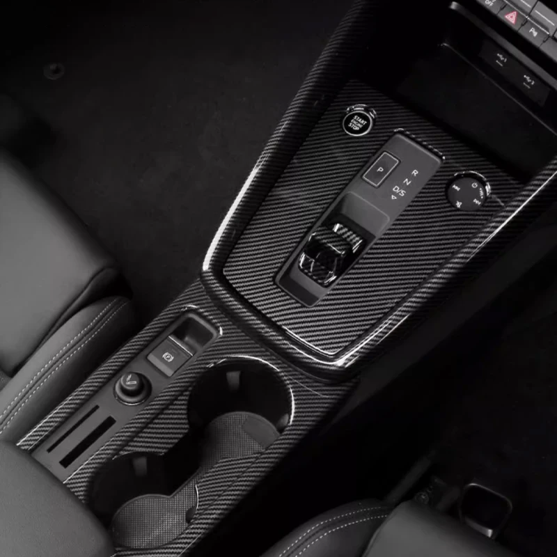 

Для Audi 2021 2022 2023 2024 A3 углеродное волокно для модификации салона приборной панели Съемник переключения передач дверная чаша панель аксессуары для рамы