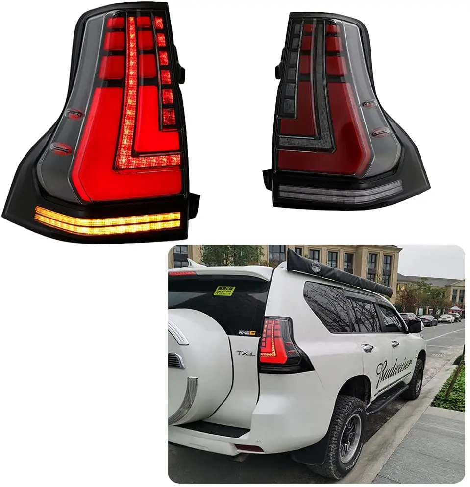 LED Tail Lights For Lexus GX460 20102020 With Start Up Animation DRL