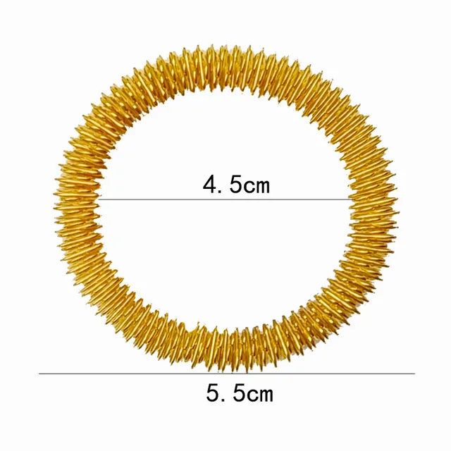 Spiky Sensory Bracelet Massage Ring Fidget Toys Acupressure Massager Anxiety Relief Stress Sensory Hand Wrist Decompression Toys 5