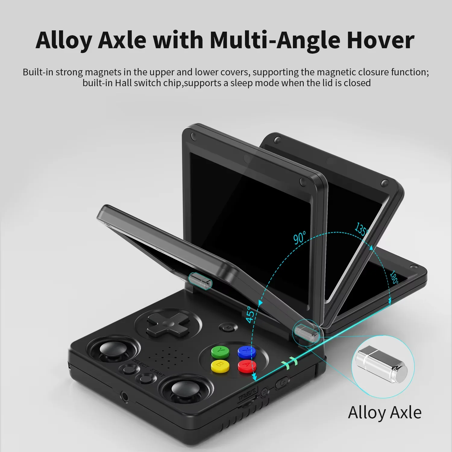 ANBERNIC RG34XXSP Retro Flip Handheld Game Console 3.4