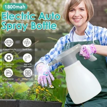 Pulvérisateur électrique pour plantes, bouteille de pulvérisation pour jardin, Machine d'arrosage automatique, Rechargeable, pompe à Air haute pression, 3L