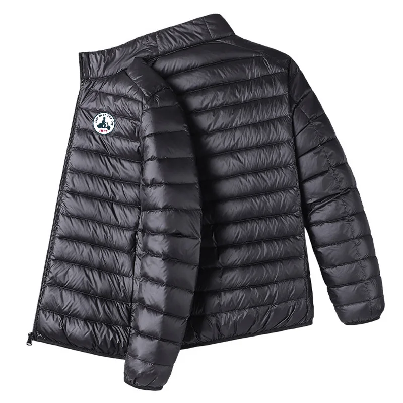 JOTT Fall and Winter Men's Lightweight Waterproof Jacket Casual Warm Comfortable and Light Jacket Mens Waterproof Jacket