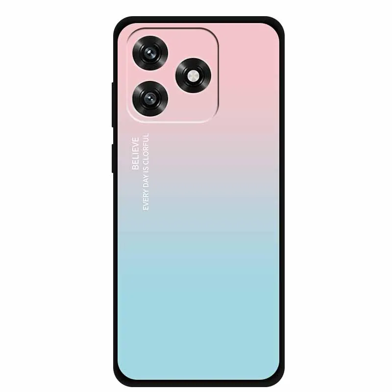 Black TPU Cartoon Soft Silicone Shockproof Case - Protective Back Cover