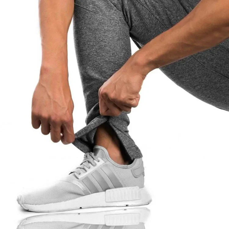 Fitness Men's Sports Long Trousers Running Leggings Casual Deep Squat Pants Training Gym Trousers Comfortable Breathable