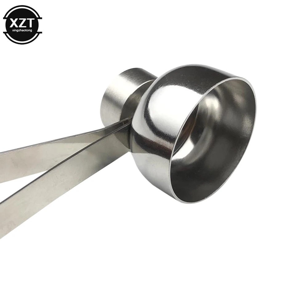 304 Stainless Steel Egg Scissors Eggshell Opener Double Head Metal Boiled Egg Creative Gadgets Kitchen Cooking Accessories Tools egg shell opener egg opener egg shell scissors