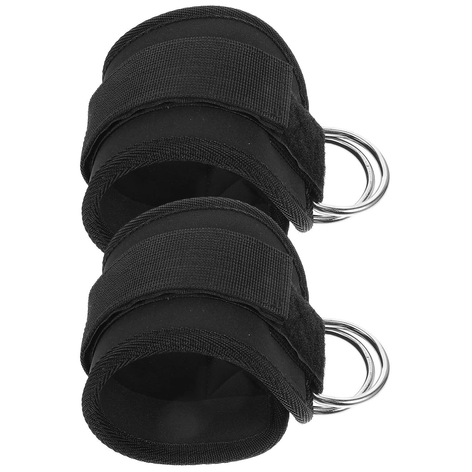 

Tension Rope Fitness Ankle Buckle Hip Strength Training Equipment Accessories (black Pair) 2pcs Cable Straps Gym Gym Leg Cable