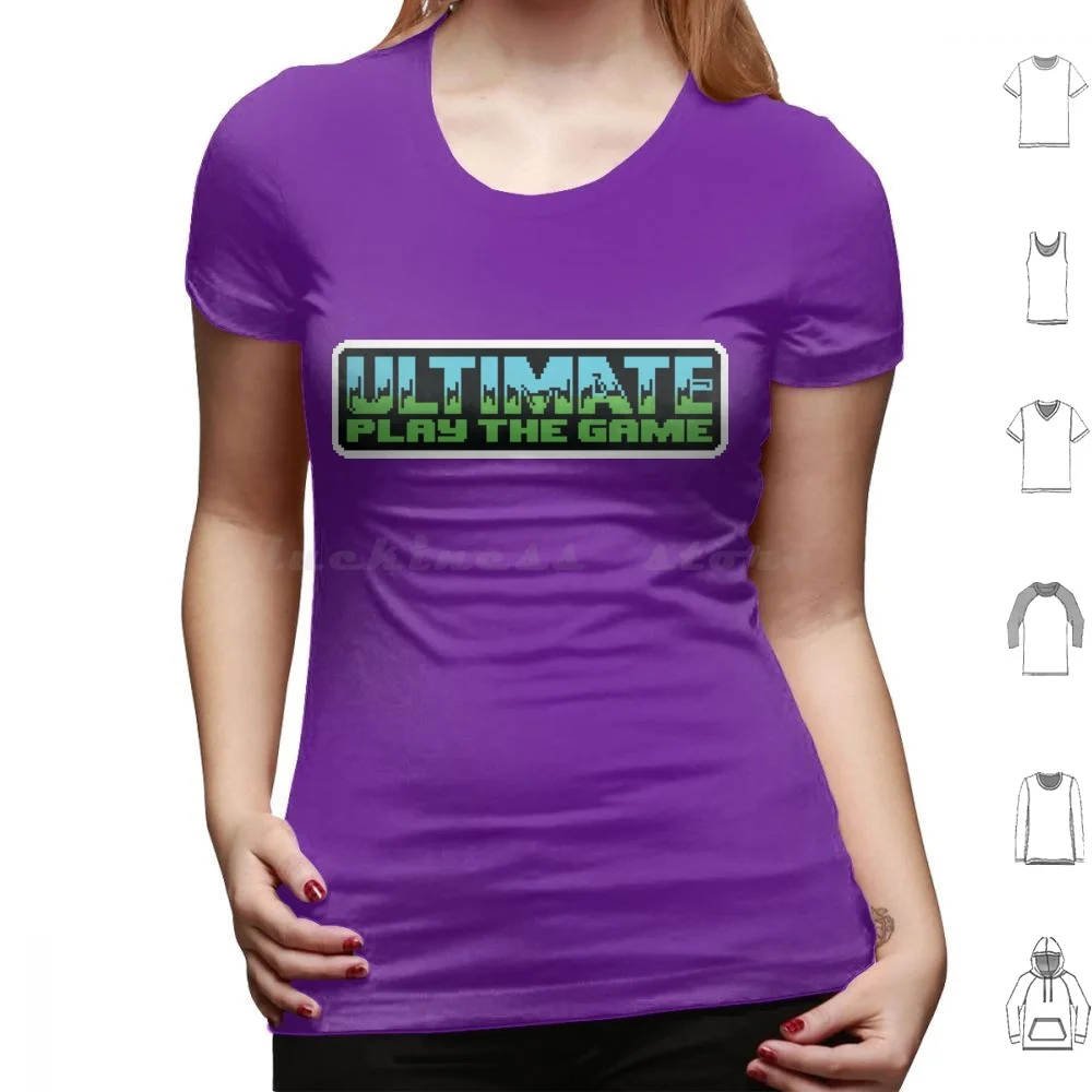 Ultimate-Play The Game T Shirt Big Size 100% Cotton 80s