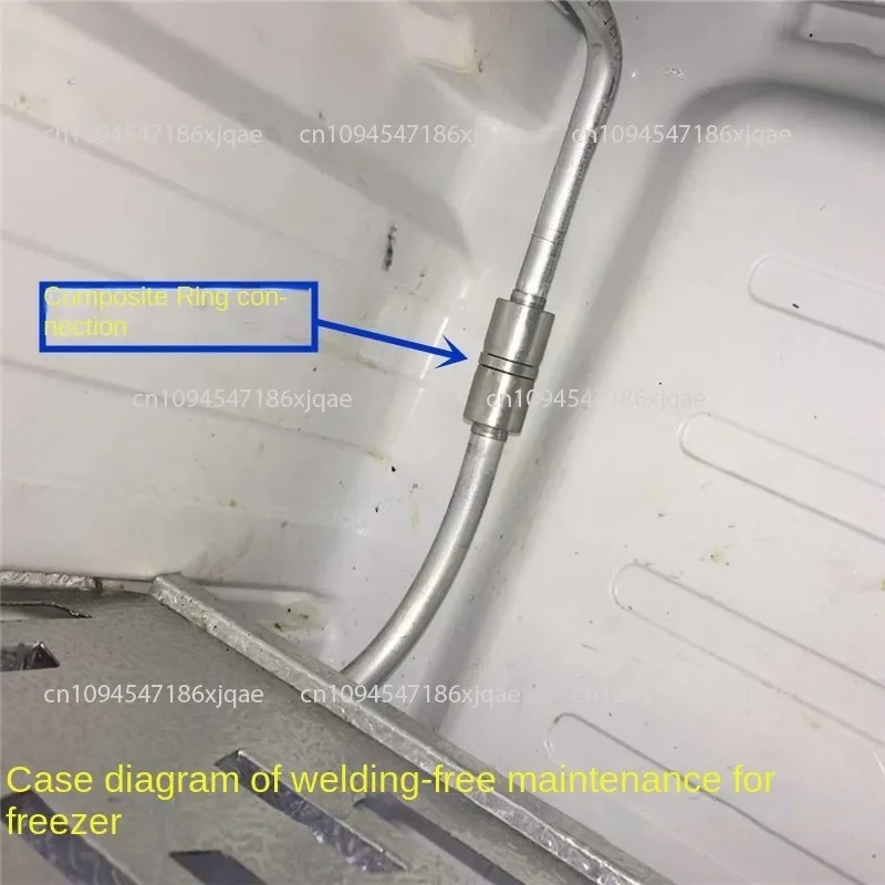 Refrigerator Lock Ring Copper Aluminum Pipe No Fire Connection Quick Composite Ring No Welding FRK Refrigeration Tool