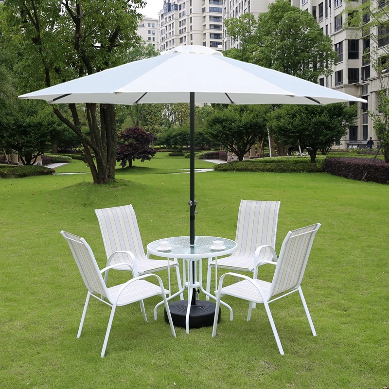 Description Picture 6 of itemCountry Modern Outdoor Terrace Leisure Table Chairs Set Garden Balcony Courtyard Outdoor Luxury Table and Chair Tent Furniture