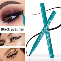 Waterproof Liquid Eyeliner Quick-drying Professional Black Ultra Fine Eye Liner Liquid Pen Natural Makeup Cosmetic 1