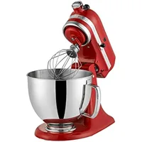 Bol mélangeur de 5 litres pour mélangeurs sur socle KitchenAid, bol en acier inoxydable de qualité alimentaire avec poignée et fermoir, compatible avec tête inclinable 2