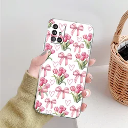 Soft Pale Little Flower Phone Case Cover - Samsung A52 (A1)