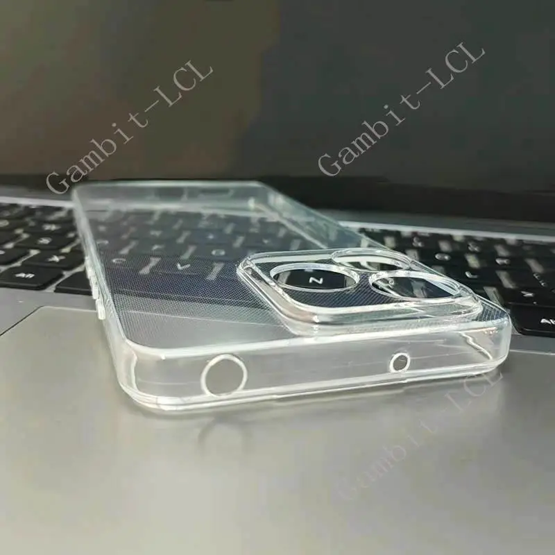 Durable Shockproof Anti-Falling Silicone Case - Soft TPU Back Cover
