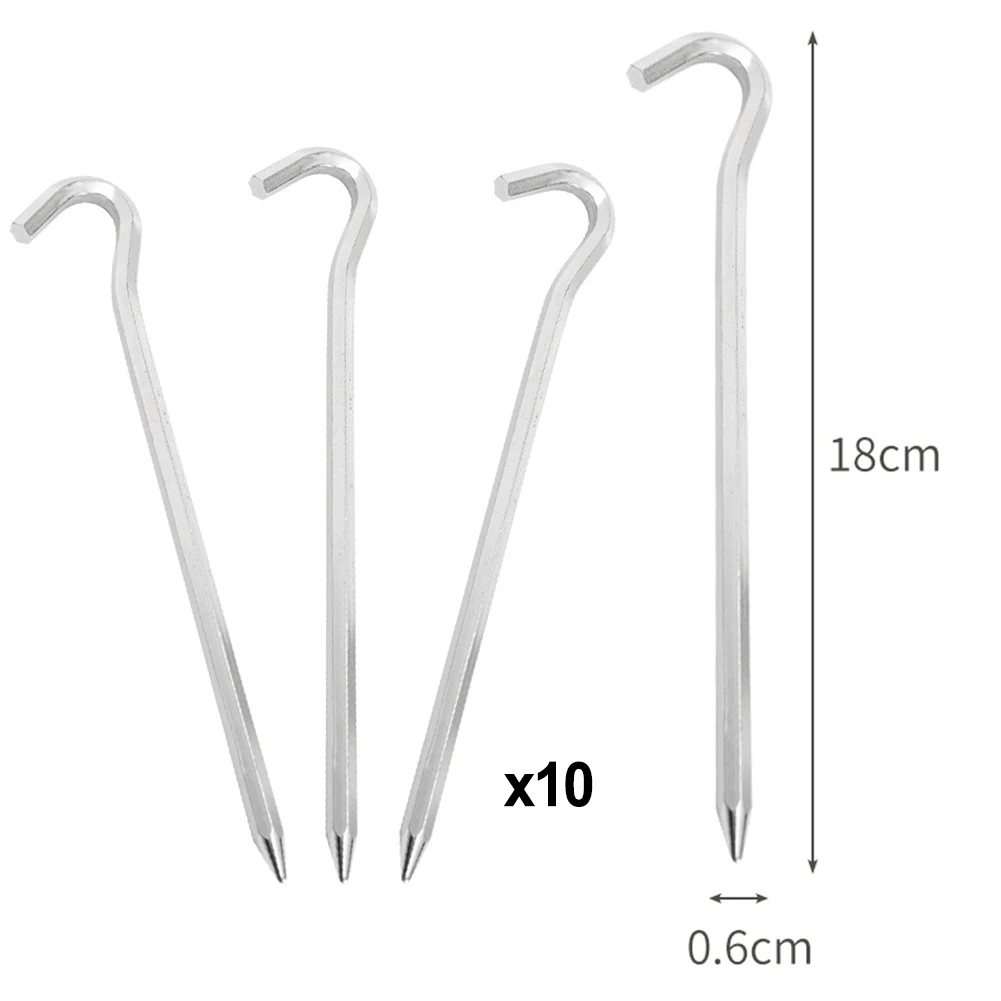 

Tent Hooks Tent Pegs Prevent The Wind Rope From Falling Off And Increase The Stability Of The Tent Brand New Durable
