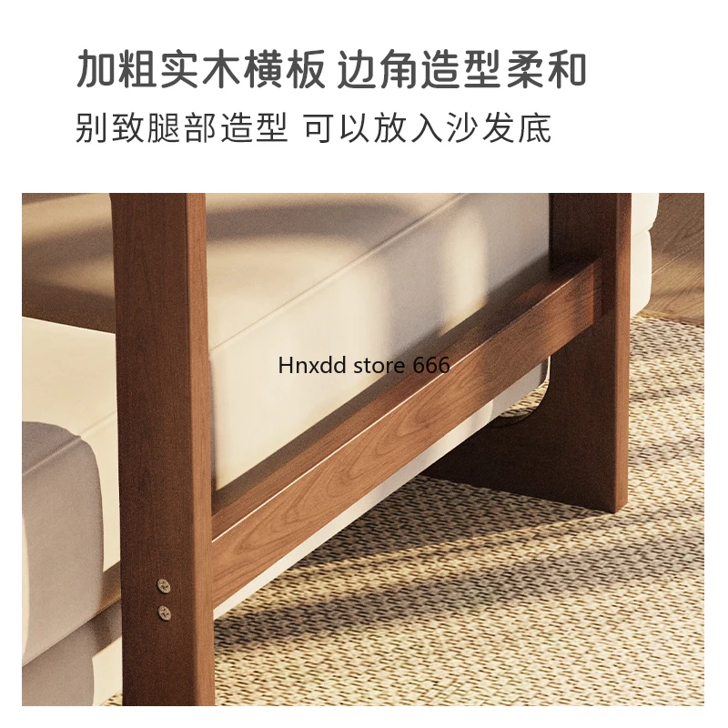 All solid wood small table desk household simple sofa side table living room mini coffee