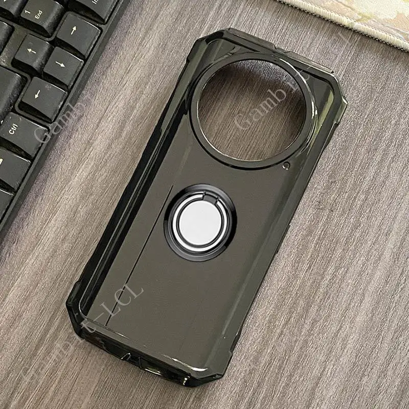 Étui Ultra-fin En Néoprène Antichoc Pour Doogee V31GT (2023) - Noir Léger Et Antidérapant