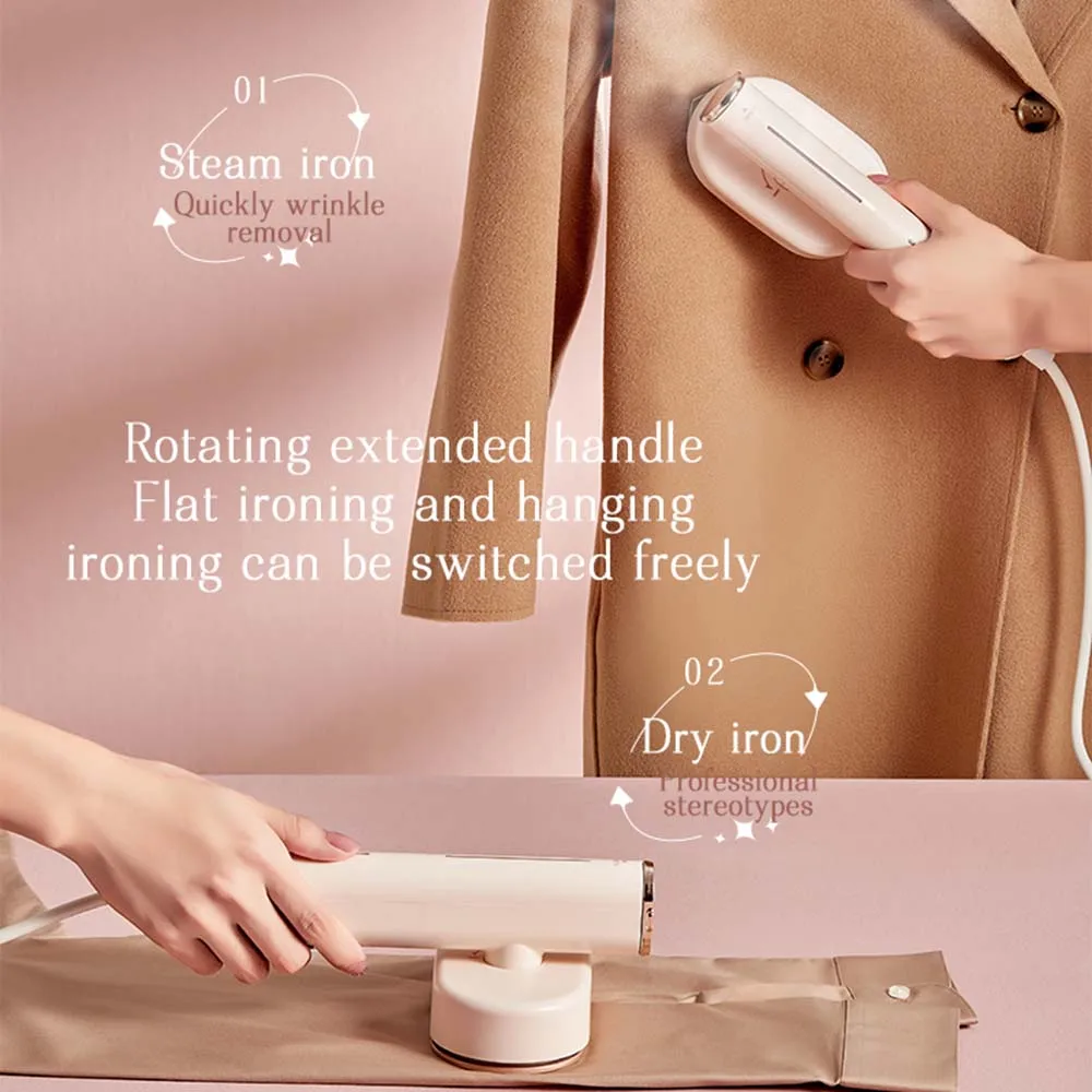 

1300W Portable Handheld Household Travel Electric Iron Steamer Steam Iron For Clothes Ironing Wet Dry Garment Ironing Machine