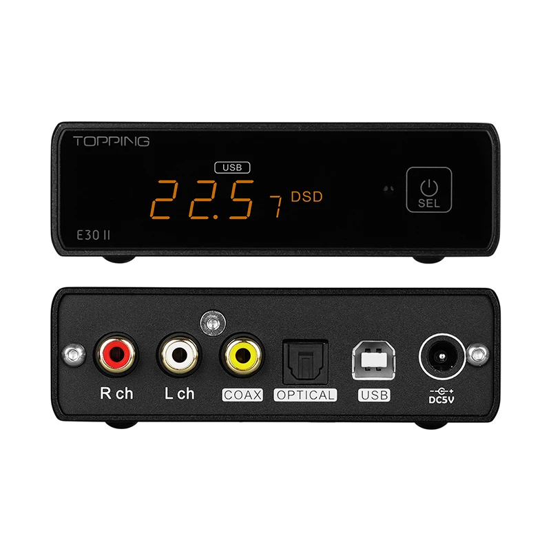TOPPING E30II LITE AK4493s Decoder Support DSD512 PCM 32bit 768kHz with Remote Control DAC E30 II Lite audio decoder headphone audio decoder