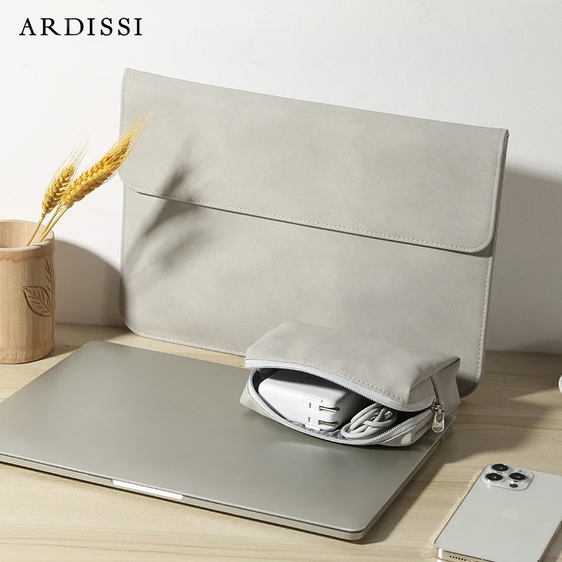 Capa de Manga Ardissi para Huawei Matebook Bolsa de Couro Bolsa Maleta D14 D15 d 14 15 x Pro 16 b e 12 11 2023 2023