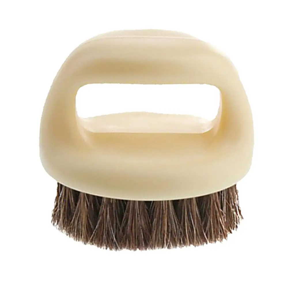 Portable Round Shape Horse Hair Shoes Brush Leather Shoes Polish Care Tool Portable Round Shape Horse Hair Shoes Brush Leather Shoes Polish Care Tool
