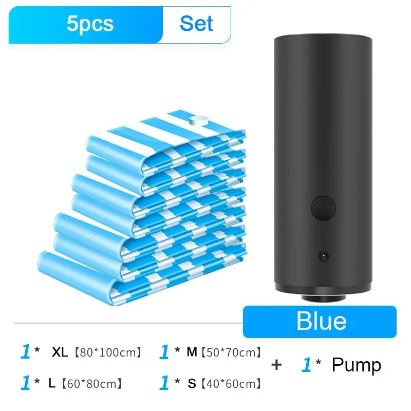 Pompa Sottovuoto Portatile MEIQIHOME - Per Vestiti E Sacchetti Viaggio, Compatta E Potente - Foto 8