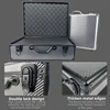 ToolBox Portable Aluminum Safety Equipment Toolbox Instrument Case Storage Box Suitcase Impact Resistant Case with Sponge 1