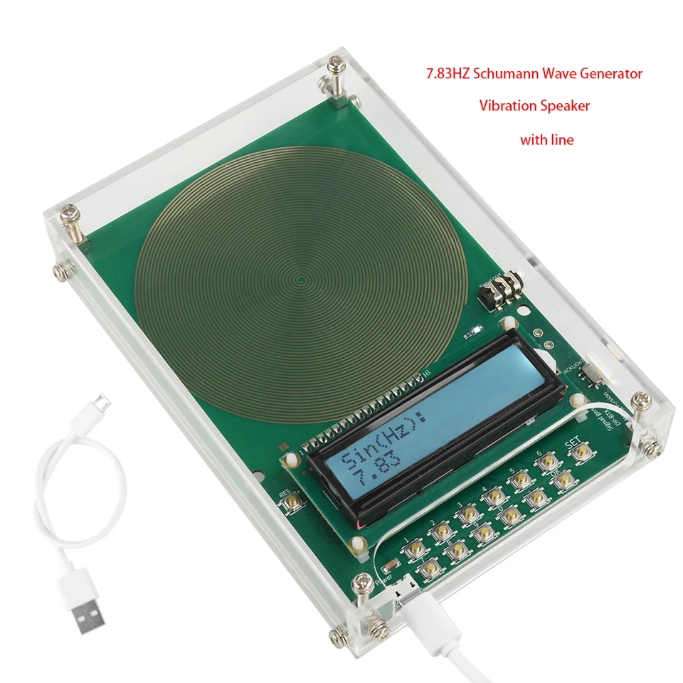 Gnrateur d'ondes Schumann 7.83HZ, bio-gurison naturelle, gnrateur d'impulsions trs basse frquence, rsonateur Audio 3.5MM, haut-parleur vibrant - AliExpress Gnrateur d'ondes Schumann 7.83HZ, bio-gurison naturelle, gnrateur d'impulsions trs basse frquence, rsonateur Audio 3.5MM, haut-parleur vibrant - AliExpress