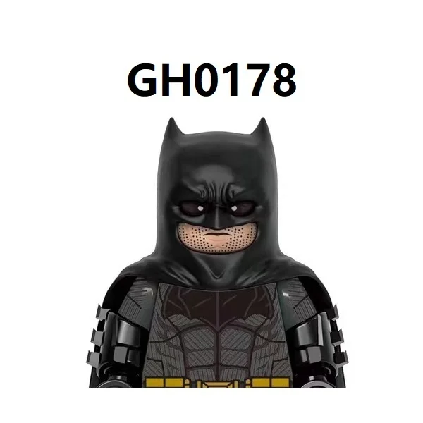 The Batman 2022 & Alfred Custom Minifigures Set 2pcs