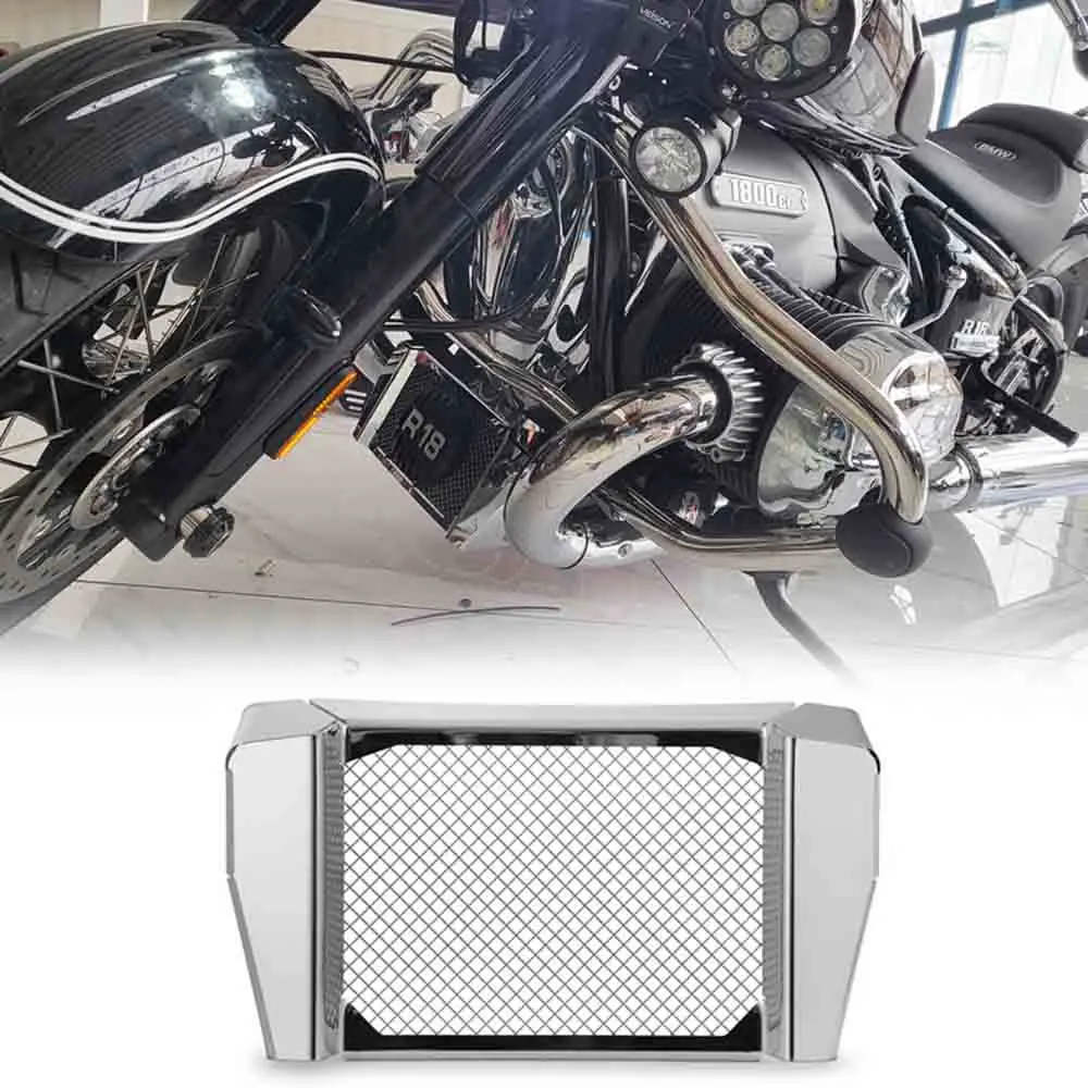 new-for-bmw-r18-r-18-b-classic-transcontinental-2020-2022-motorcycle-water-tank-radiator-grill-oil-cooler-guard-protection-cover