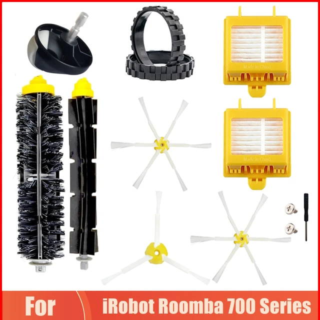 Kit recambio Roomba 500 cepillos largos + 3 brazos