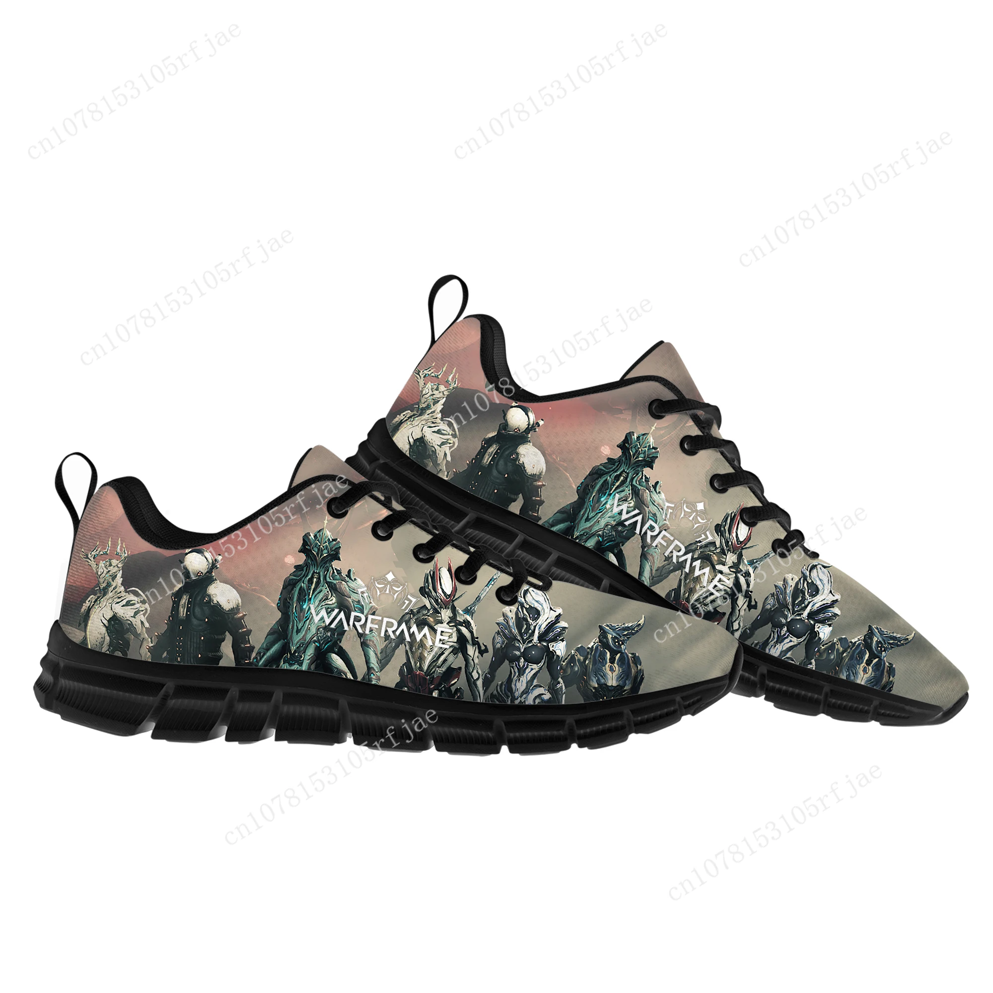 Anime Cartoon Game Warframe Sports Shoes Mens Womens Teenager Kids Children Sneakers High Quality Sneaker Custom Built Shoes