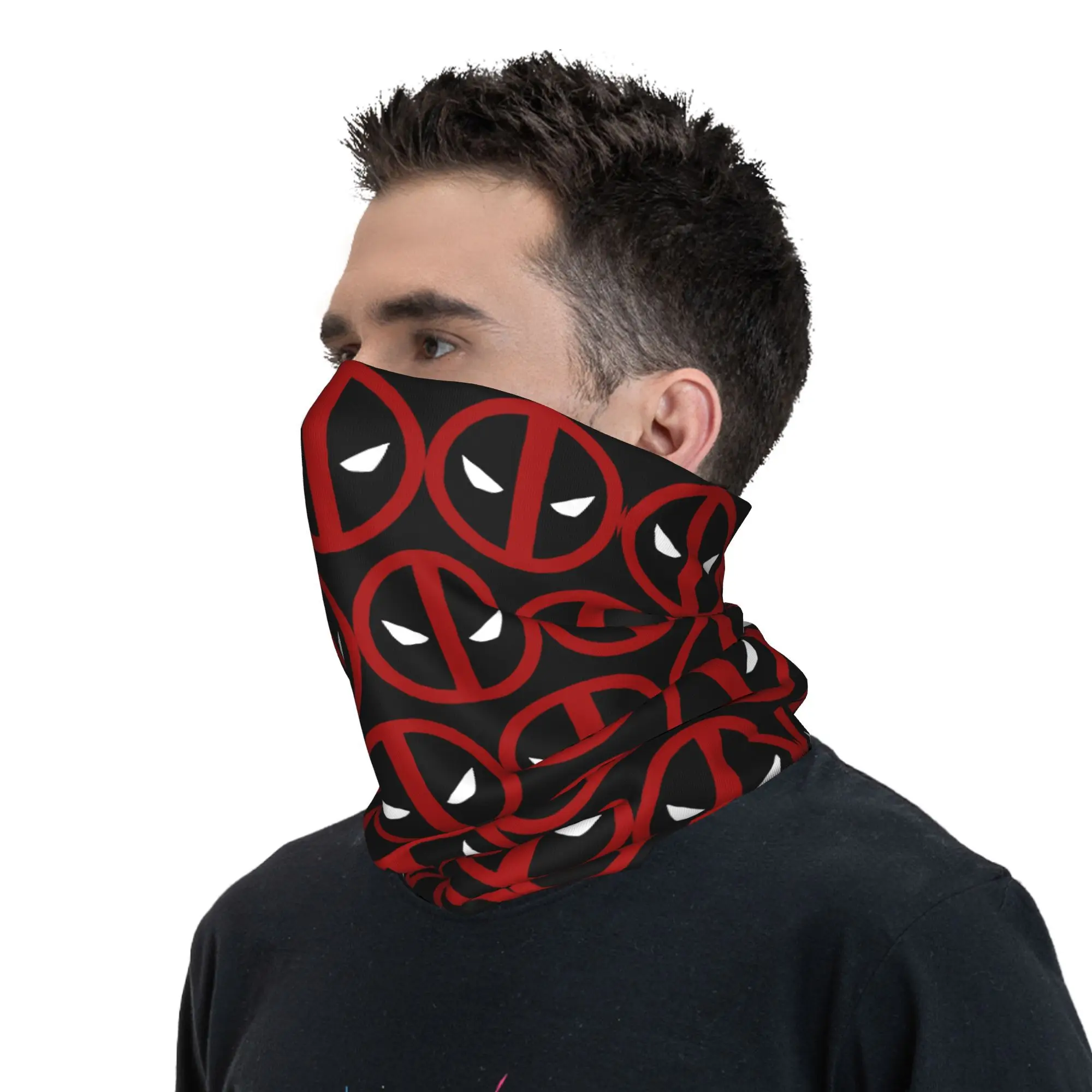 Bandana Neck Gaiter for Men Women Windproof Face Cover