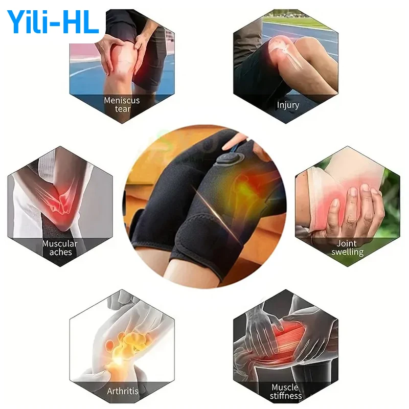 

Knee Heating Pad Electric USB Thermal Therapy Heated Support Brace For Arthritis Joint Pain Relief Leg Knee Warmer Massager