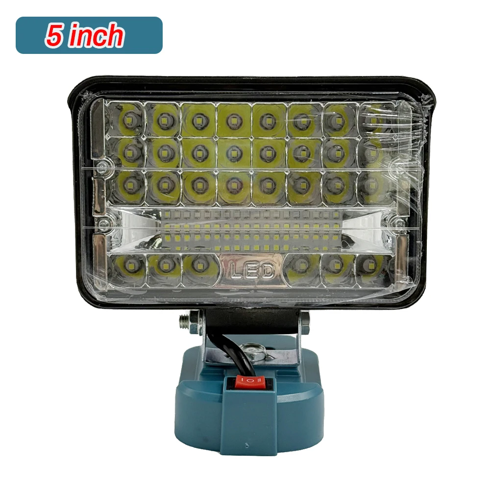 LED Work Light for Makita 18V Battery Flashlight Portable Flood Light Cordless L