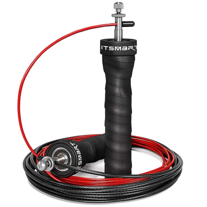 Rapid Speed Jump Rope Steel Wire Skipping Rope Exercise Adjustable Jumping Fitness Workout Training Home Sport Equipment