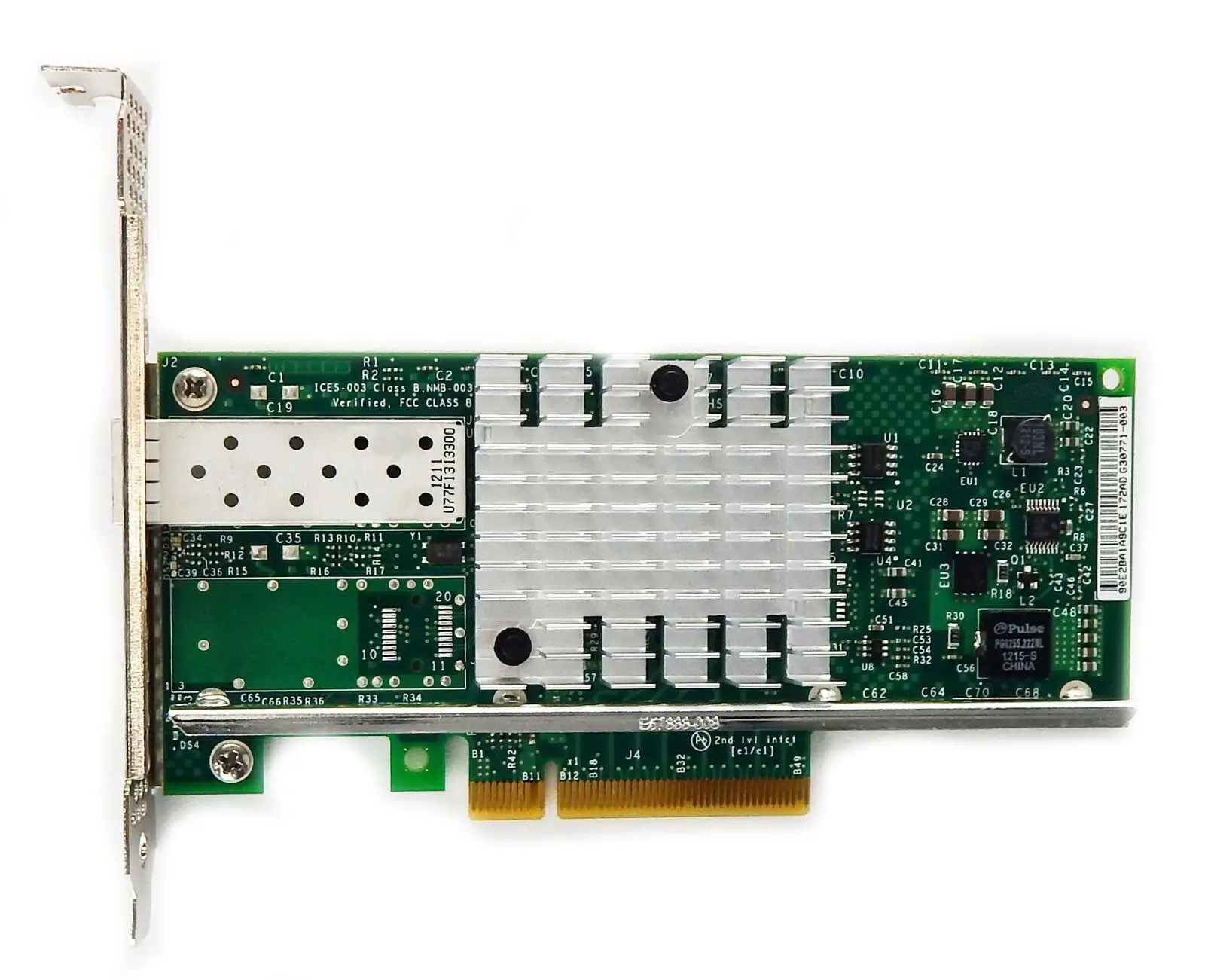 Intel X520 DA1 10 GbE Tek Ba lant Noktas Ethernet A Adapt r PCI 