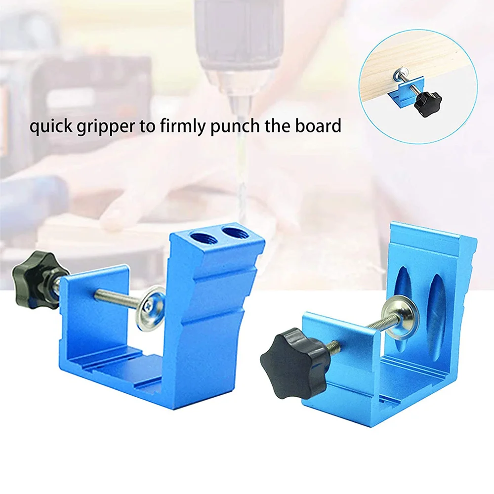 경사 구멍 포지셔너, 포켓 구멍 지그 키트, 목공 펀치 조인트 앵글 도구, 목공 로케이터