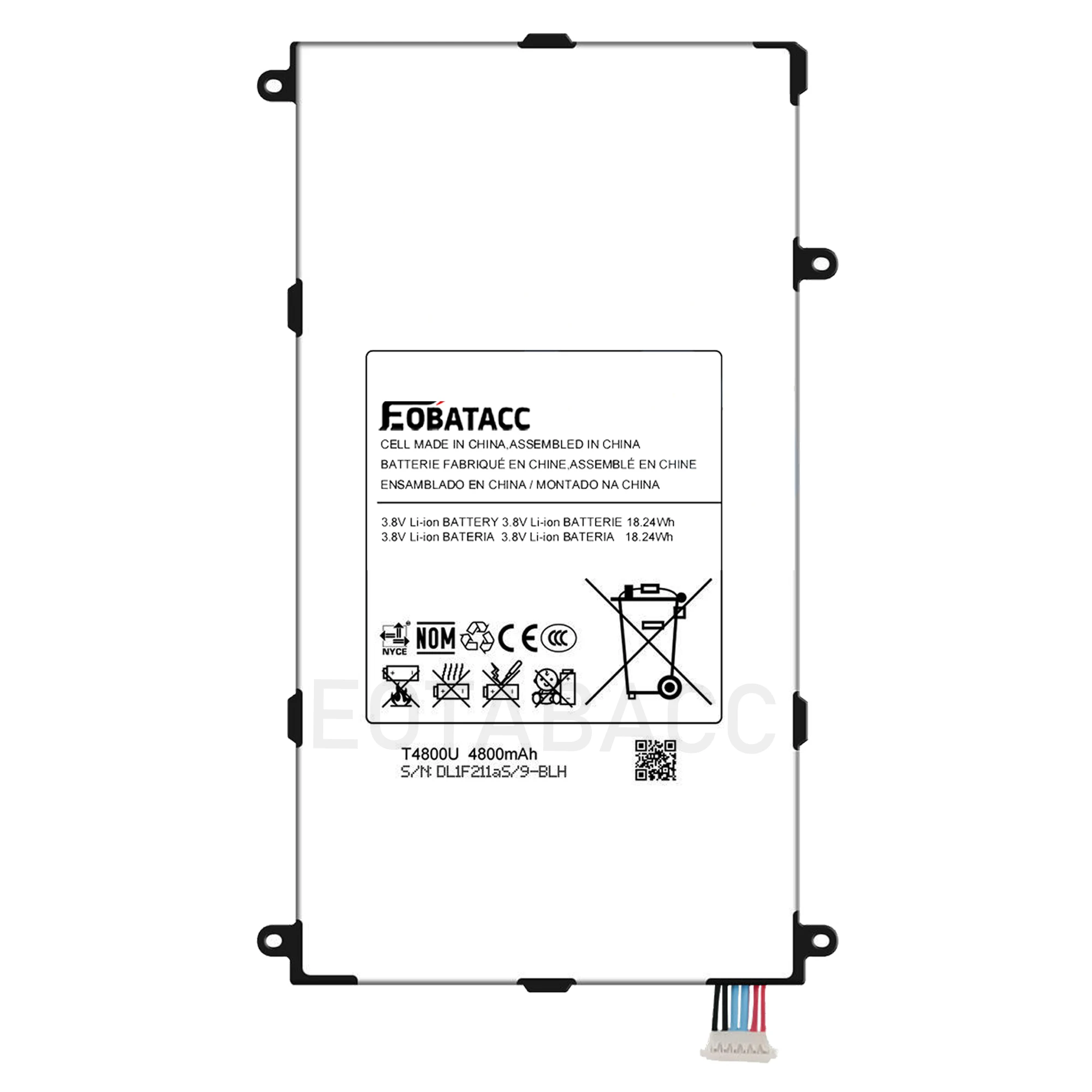 Premium Battery Replacement with Free Tool Kit