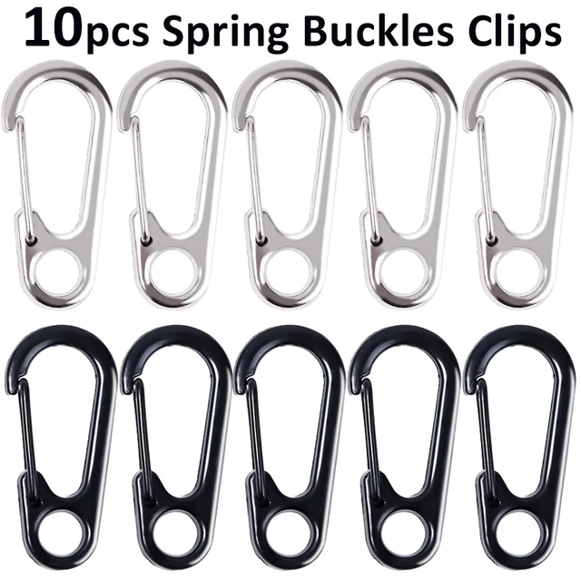 Classic Split Key Ring Stainless Steel Keychain Durable Carabiners Clips  Decoration Outdoor Applications Gifts - AliExpress