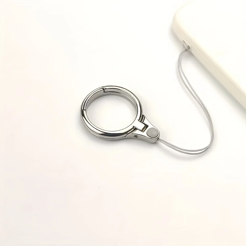 Elegant Pendant Ring Stand with Hanging Rope