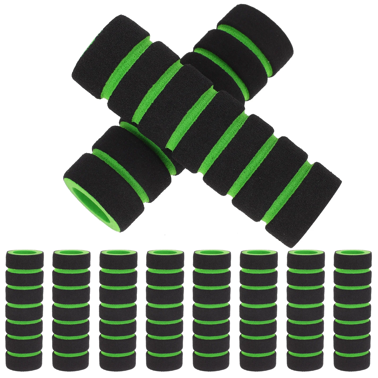 

10 Pcs Equipment Sponge Cover Roller Wheels Sport Accessories Gym Exercise