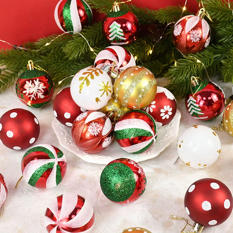 Palline Di Natale Infrangibili, Set Da 44 Pezzi: Addobbi Per Albero E Feste, Regalo Perfetto Per Le Tue Decorazioni Natalizie