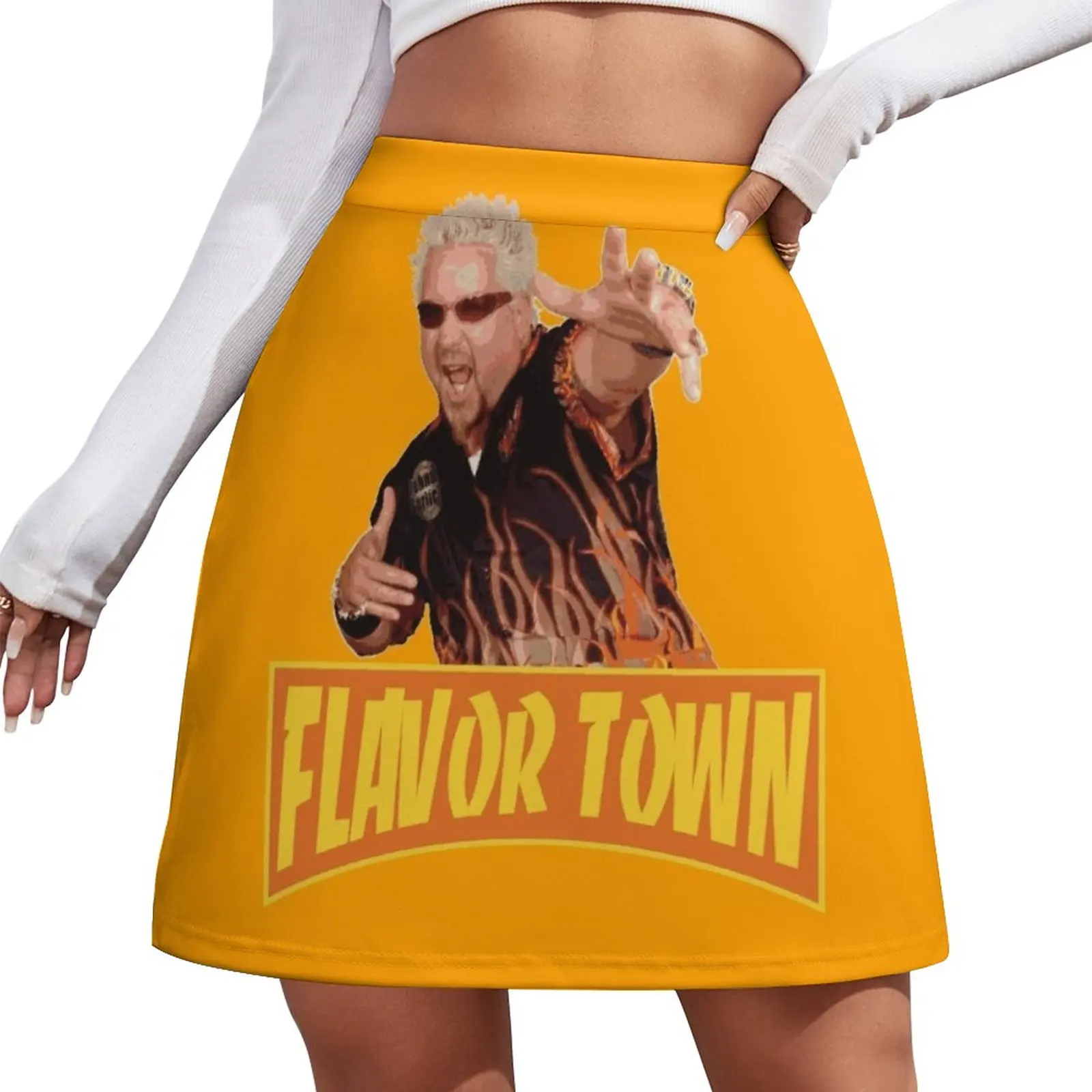 

Женская мини-юбка в американском стиле FLAVOR TOWN, мини-юбка-микро, экстремальные платья для выпускного вечера