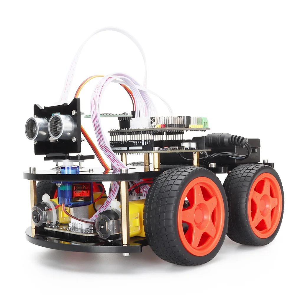Kit Robot Voiture Intelligent Bluetooth Arduino - Télécommande