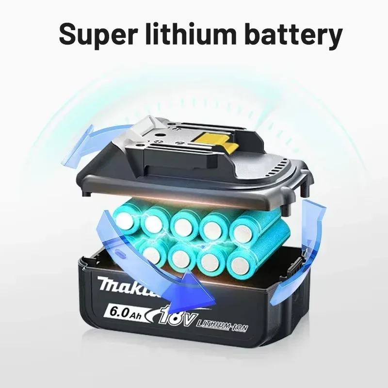 9v Batteries 18V 5Ah Battery For Makita BL1850 BL1860 BL1840